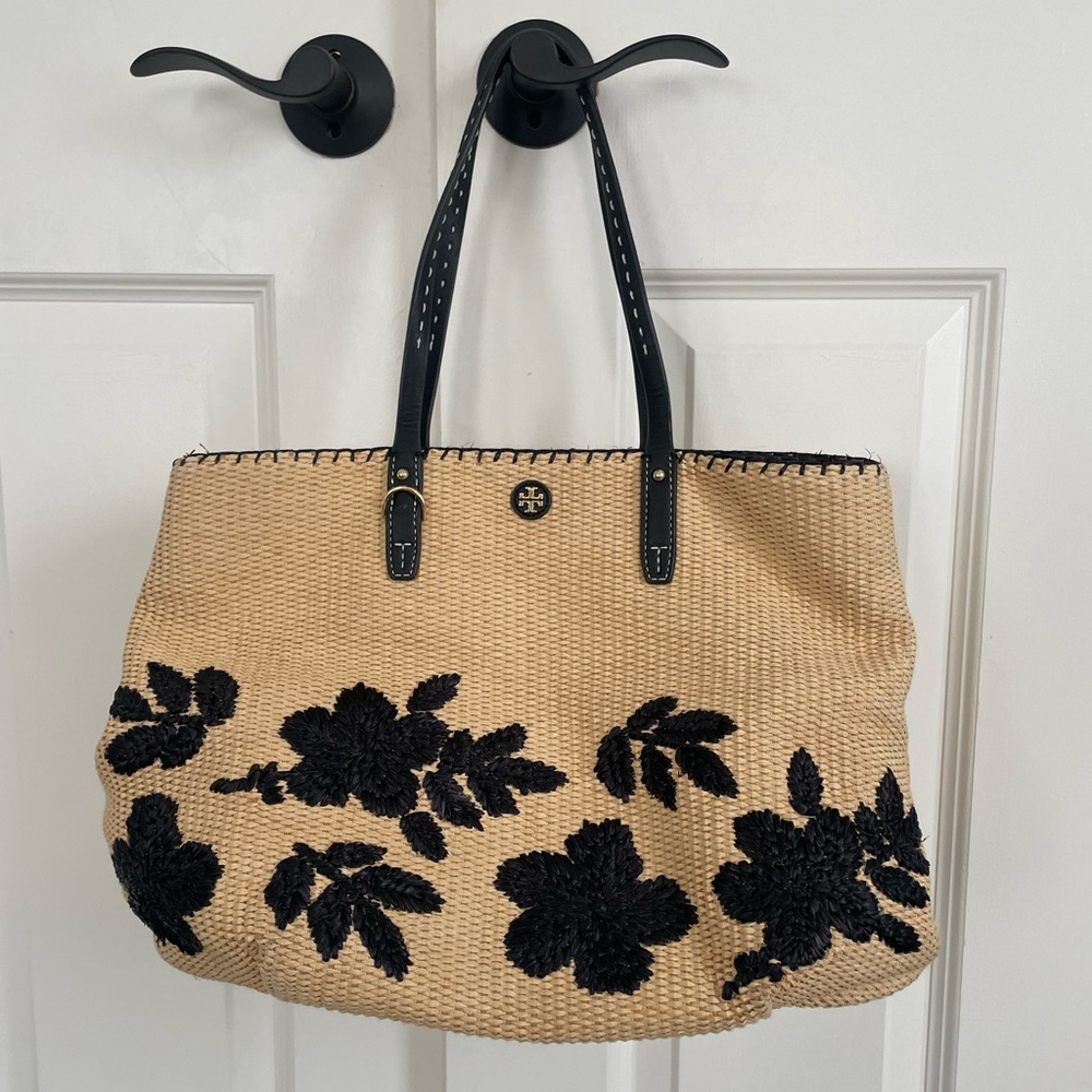Tory Burch Embroidered Tote